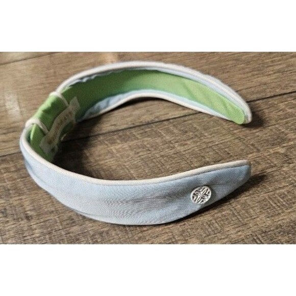 Lilly Pulitzer Low Knot Headband Bluette Jade Lime main image 9